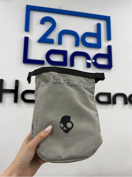 Tai nghe Skull Candy Crusher Evo 1 - Màu đen - Ngoại hình 97% - Trầy , tróc da - Kèm túi