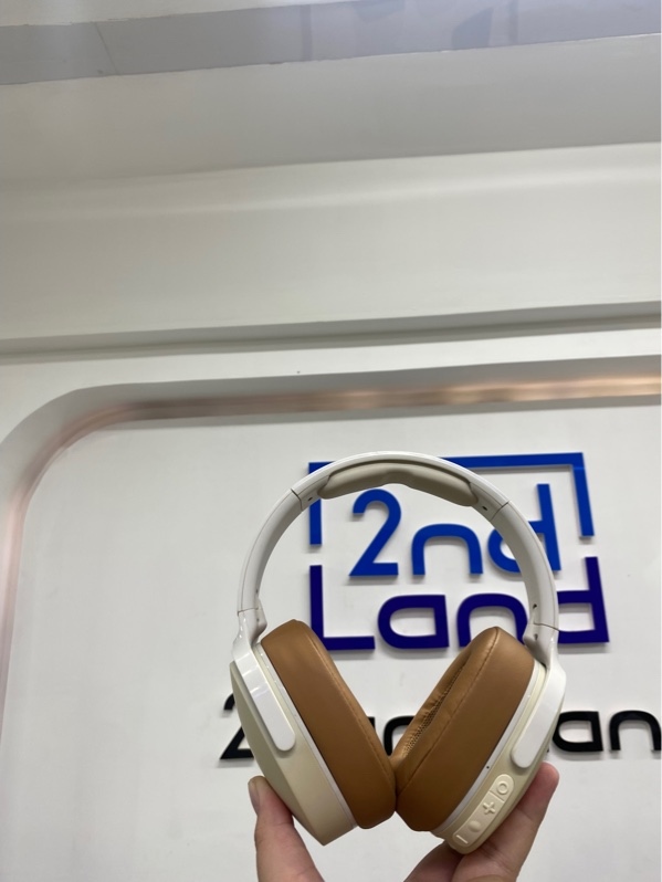 Tai nghe Skullcandy Hesh ANC - Màu trắng - Ngoại hình 97% - Đã thay đệm tai mới - Body