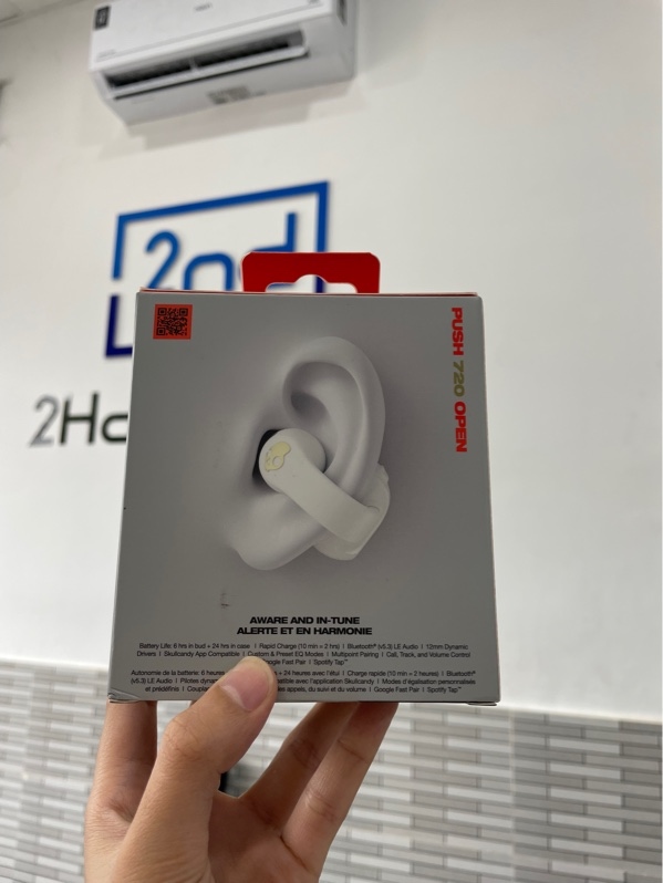 Tai nghe Skullcandy Push 720 Open - Màu trắng - Newseal