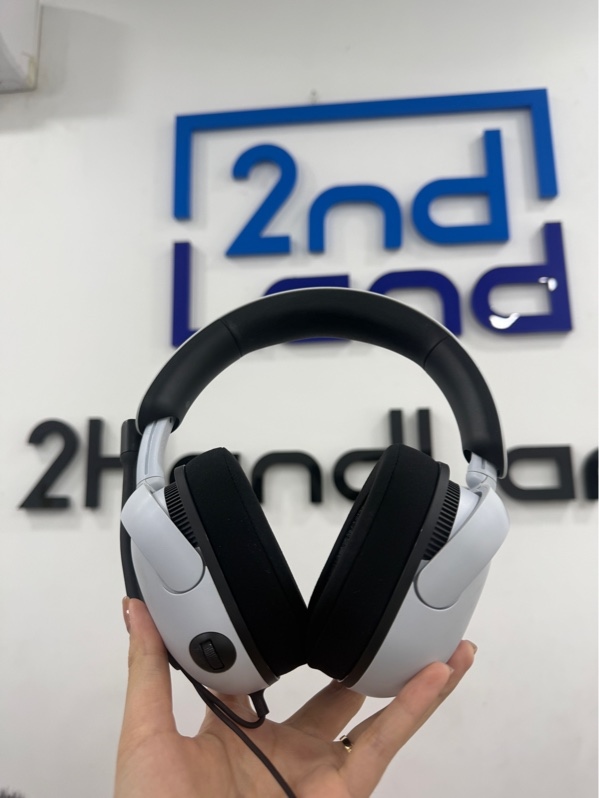 Tai nghe Sony INZONE H3 - 1 mode dây - Màu xanh - Ngoại hình 96% - ố nhiều , trầy , da đệm đầu xuống - FullBox