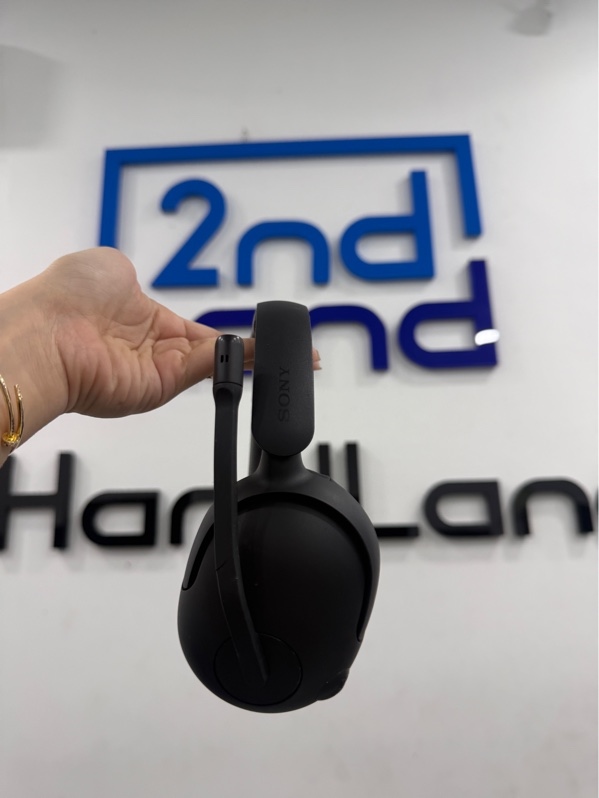 Tai nghe Sony inzone H5 WH-G500 - Màu đen - Ngoại hình 97% - đã thay đệm đầu, trầy xước, mic bị nứt - Kèm Box , receiver , dây sạc