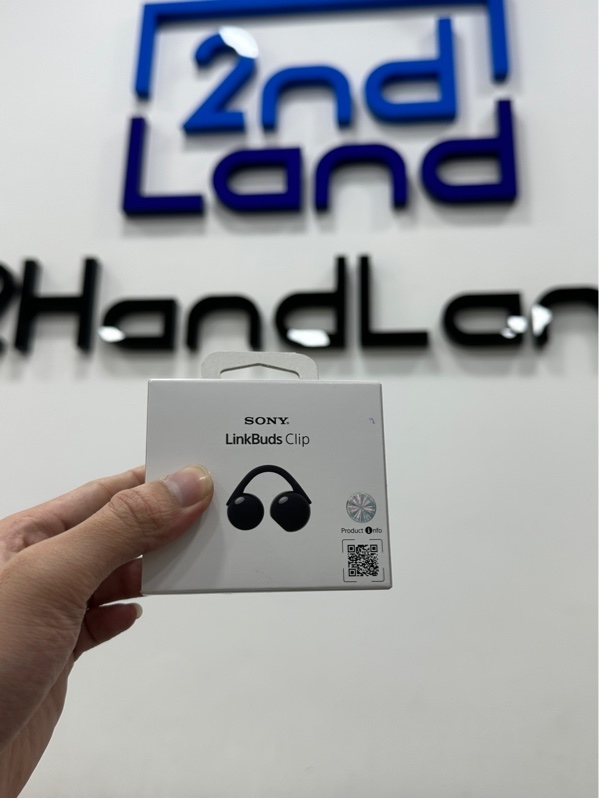 Tai nghe Sony LinkBuds Clip WF-LC900 - Màu đen - Còn bảo hành Sony 03-08-2027 - Newseal