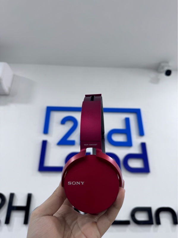 Tai nghe Sony MDR-XB650BT - Màu đỏ - Ngoại hình 97% - Body