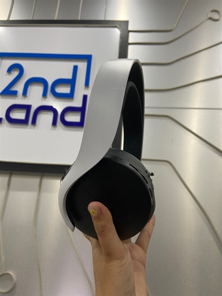 Tai nghe Sony Pulse 3D - Màu trắng đen - Ngoại hình: 97% - Tróc đệm tai - Body