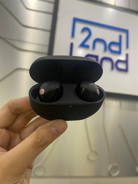 Tai nghe Sony WF-1000XM5 - Màu đen - Ngoại hình: 97% - Hộp sạc trầy xước - Kèm Box 1