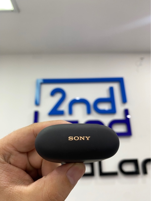 Tai nghe Sony WF-1000XM5 - Màu đen - Ngoại hình: 98% - Dính keo tróc nhẹ - Kèm Box + Mút tai nghe