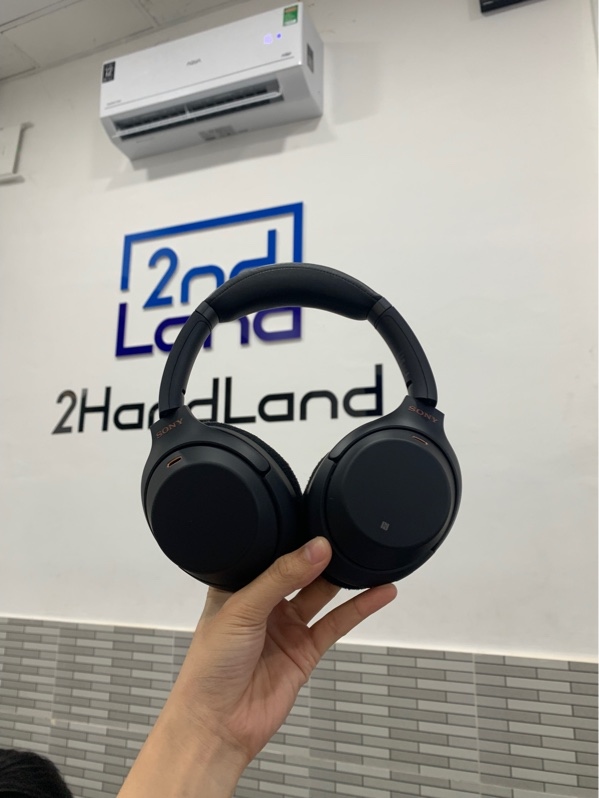 Tai nghe Sony WH -1000XM3 - Màu đen - Ngoại hình: 97% - Đã thay đệm đầu + đầu - Kèm hộp