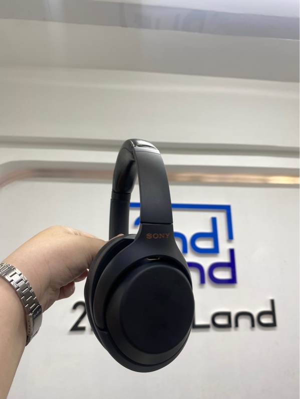 Tai nghe Sony WH-1000XM3 - Màu đen - Ngoại hình 98% - Đệm thay - Kèm túi