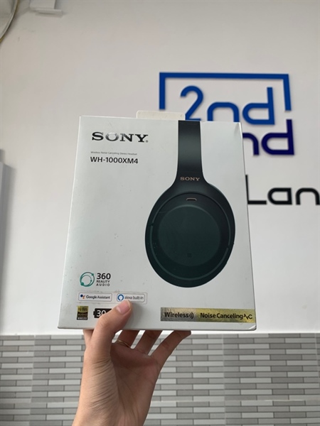 Tai nghe Sony WH-1000XM4 - Màu đen - Ngoại hình: 98% - Box 2