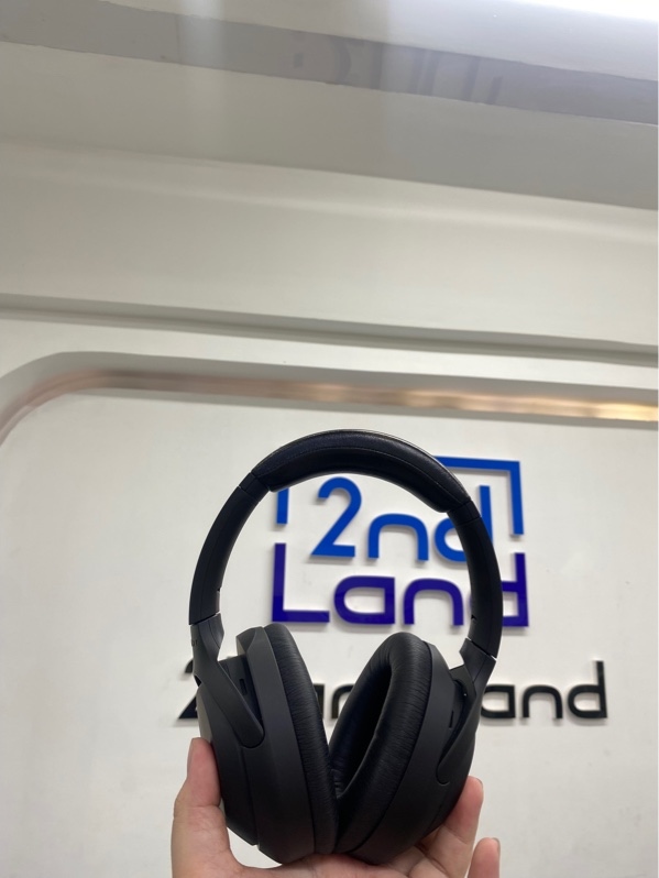 Tai nghe Sony WH-1000XM4 - Màu đen - Ngoại hình 98% - Đã thay đệm - Kèm túi, sạc, dây 3.5 to 3.5