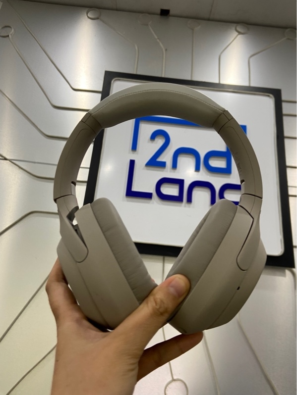 Tai nghe Sony WH-1000XM4 - Màu kem - Ngoại hình: 97% - Đã thay đệm - Kèm túi vải