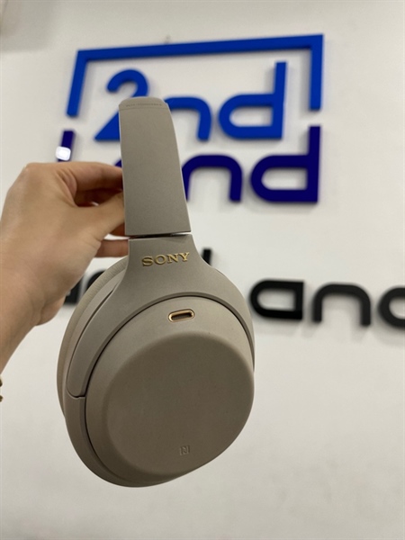 Tai nghe Sony WH-1000XM4 - Màu kem - Ngoại hình 98% - Đệm đầu nứt nhẹ - FullBox 2