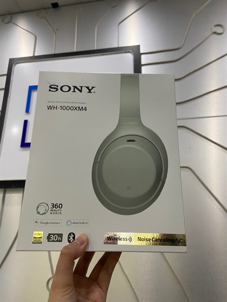 Tai nghe Sony WH-1000XM4 - Màu kem - Ngoại hình: 99% - FullBox