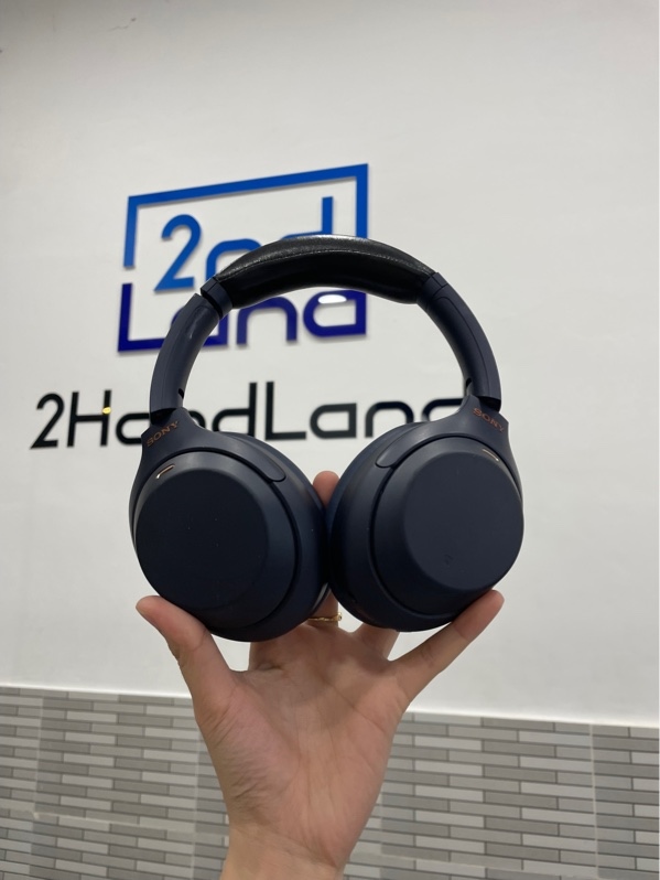 Tai nghe Sony WH-1000XM4 - Màu xanh navy - Ngoại hình: 98% - Đã thay đệm đầu - Fullbox