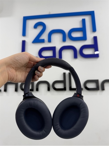 Tai nghe Sony WH-1000XM4 - Màu xanh - Ngoại hình 98% - đệm đầu nứt , rách - Body 1