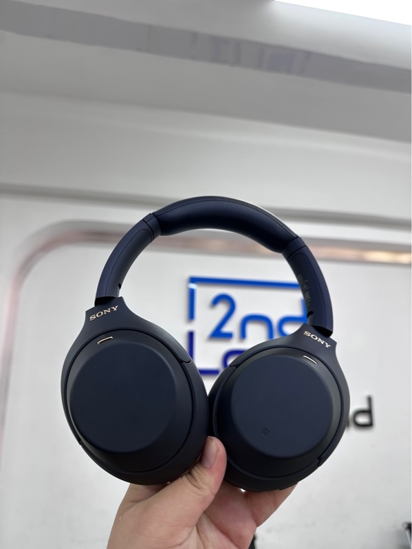 Tai nghe Sony WH-1000XM4 - Màu xanh - Ngoại hình 98% - Kèm túi, dây 3.5