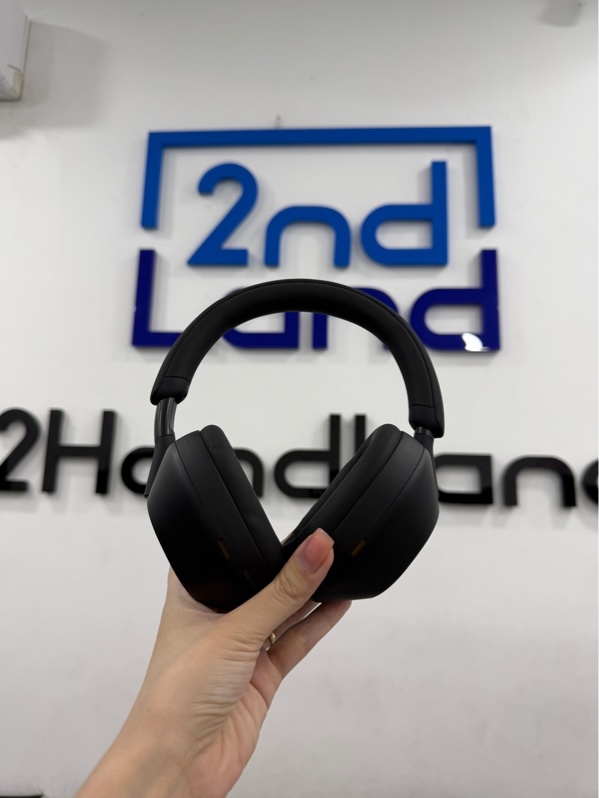 Tai nghe Sony WH-1000XM5 - 2 mode: dây , bluetooth - Màu đen - Ngoại hình 98% - Fullbox