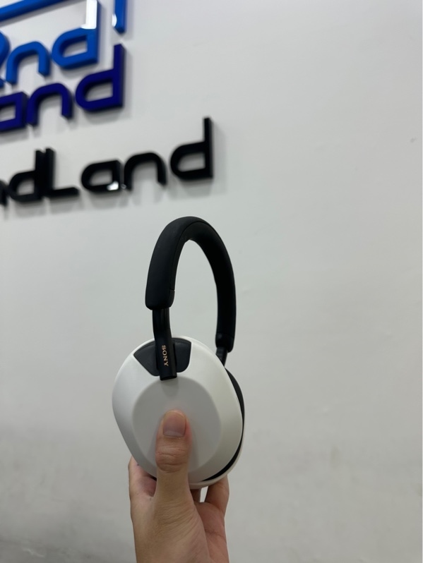 Tai nghe Sony WH-1000XM5 - Màu đen - Ngoại hình 97% - Kèm túi + Bộ skin ốp trắng