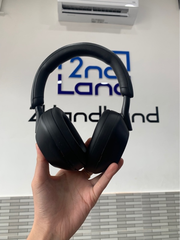 Tai nghe Sony WH-1000XM5 - Màu đen - Ngoại hình 97% - Lỏng khớp đã sửa chữa khớp xoay - Body
