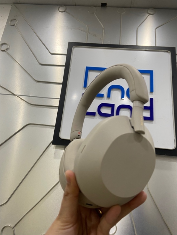 Tai nghe Sony WH-1000XM5 - Màu kem - Ngoại hình: 97% - Body