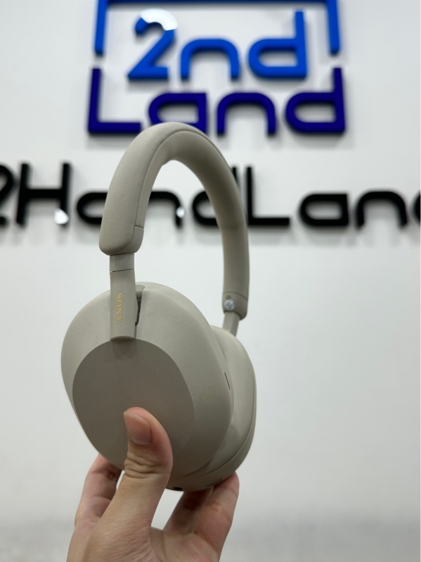 Tai nghe Sony WH-1000XM5 - Màu kem - Ngoại hình 97% - Body