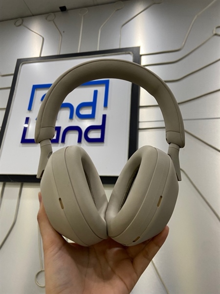 Tai nghe Sony WH-1000XM5 - Màu kem - Ngoại hình: 98% - Kèm túi chống sốc + cáp sạc + dây 3.5mm 2