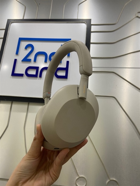 Tai nghe Sony WH-1000XM5 - Màu trắng - Ngoại hình: 97% - Kèm hộp 2