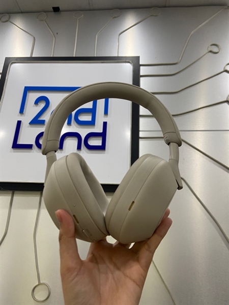 Tai nghe Sony WH-1000XM5 - Màu trắng - Ngoại hình: 97% - Kèm hộp 3