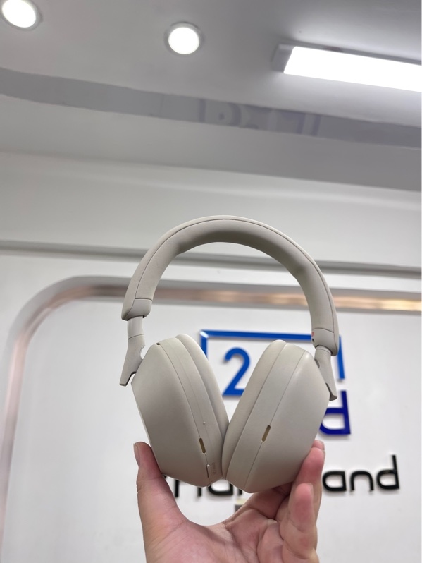 Tai nghe Sony WH-1000XM5 - Màu xám - Ngoại hình 97.5% - Kèm 3.5mm, usb c