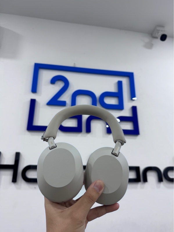 Tai nghe Sony WH-1000XM5 - Màu xám - Ngoại hình 98% - Kèm túi, dây sạc