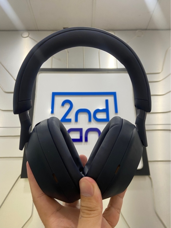 Tai nghe Sony WH 1000XM5 - Màu xanh - Ngoại hình: 97% - Kèm Túi + Dây Sạc + Dây 3.5mm