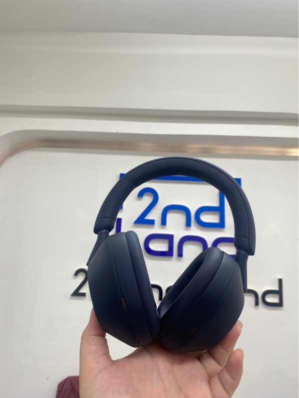 Tai nghe Sony wh-1000xm5 - Màu xanh - Ngoại hình 98% - Kèm túi, dây 3.5