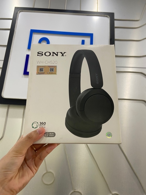 Tai nghe Sony WH-CH520 - Màu đen - Ngoại hình: 98% - Fullbox
