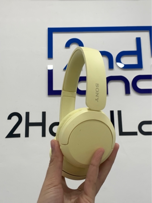 Tai nghe Sony WH-CH520 - Màu vàng - Ngoại hình: 98% - Kèm hộp