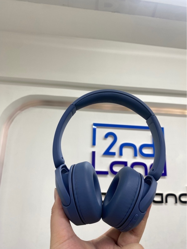 Tai nghe Sony WH-CH520 - Màu xanh - Ngoại hình 97% - Tróc nhẹ đệm tai nghe - Body