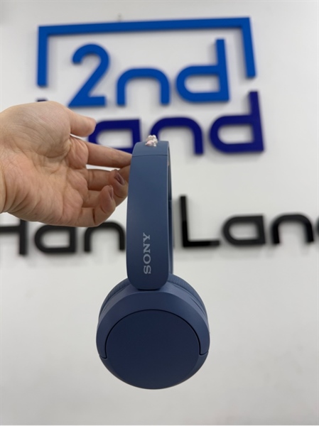 Tai nghe Sony WH-CH520 - Màu xanh - Ngoại hình 98% - Đệm tai nhăn - Kèm dây usb-c 1