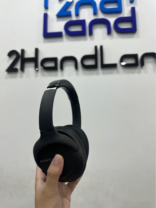 Tai nghe Sony WH CH710N - Màu đen - Ngoại hình 97% - Đã thay đệm tai - Kèm sạc