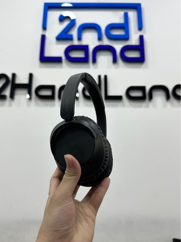 Tai nghe Sony WH-CH720N - Màu đen - Ngoại hình 97% - Chụp tai bị tróc vải và bung chỉ - Body