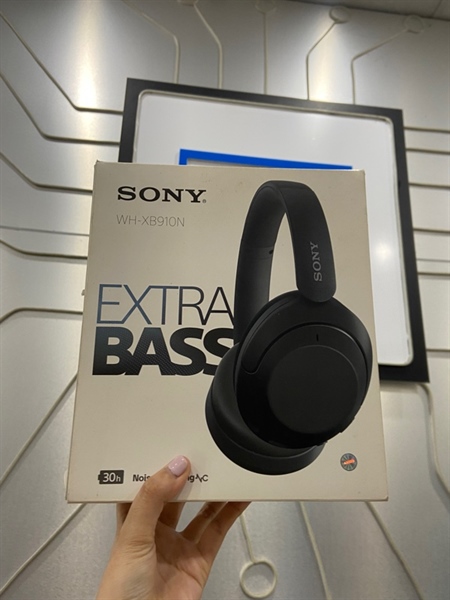 Tai nghe Sony WH-XB910N - Màu đen - Ngoại hình: 97% - Kèm Box + sạc + dây 3.5 3