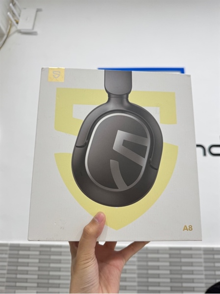 Tai nghe Sound Peats A8 - Màu đen - Ngoại hình 98% - Box