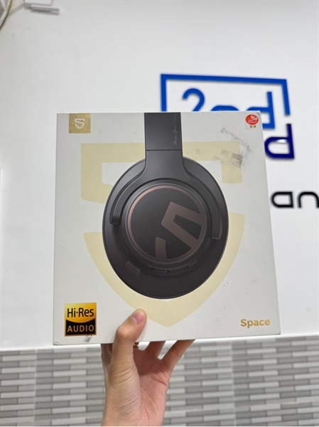 Tai nghe Sound Peats Space - Màu đen - Ngoại hình 98% - Body, kèm box