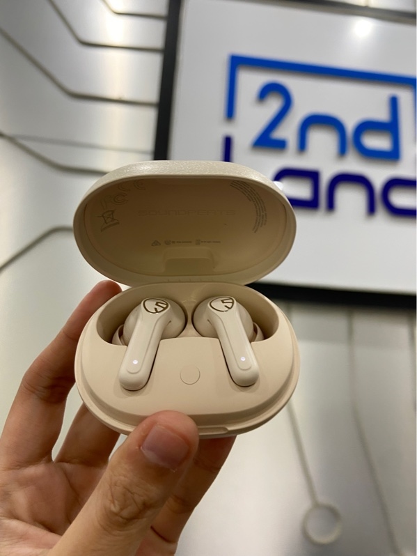 Tai nghe Soundpeats T3 Pro - Màu be - Ngoại hình: 98% - Body