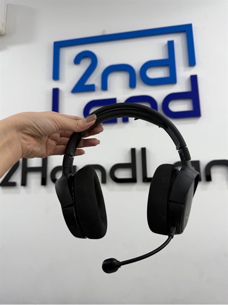 Tai nghe Steelseries Arctis 1 Wireless - 1 mode dây 3.5mm - Màu đen - Ngoại hình 97% - Đệm đầu tróc , đệm tai bung nhẹ - Box , dây 3.5mm 2