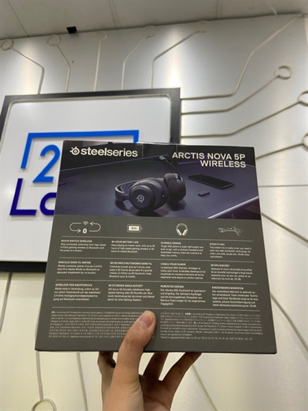 Tai nghe Steelseries Arctis Nova 5P Wireless - Màu đen - Newseal 1