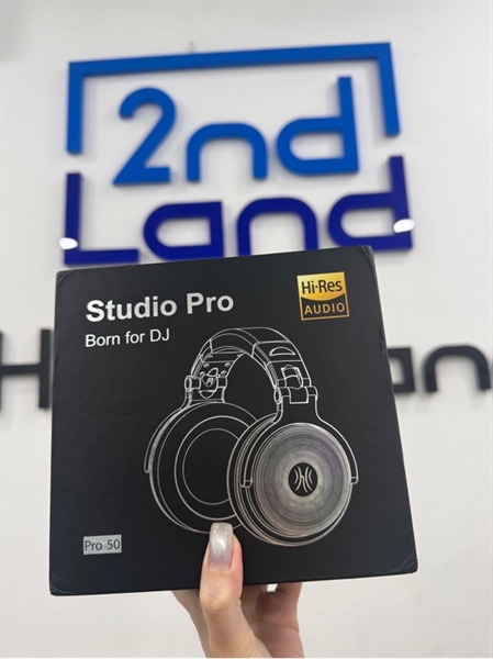 Tai nghe Studio Pro Born For DJ - Màu đen - Ngoại hình 98% - FullBox