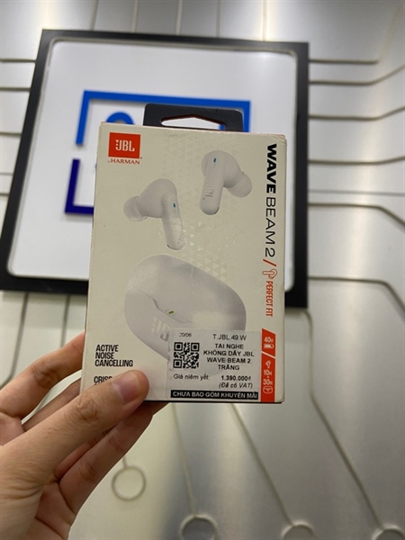 Tai nghe Wave Beam 2 - Màu trắng - Ngoại hình: 98% - FullBox