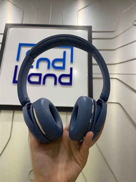 Tai nghe WH-CH520 - Màu xanh dương - Ngoại hình: 98% - Tróc da đệm tai nhẹ - Body 2