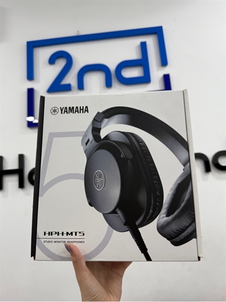 Tai nghe Yamaha HPH-MT5 - Màu đen - Ngoại hình 98% - FullBox