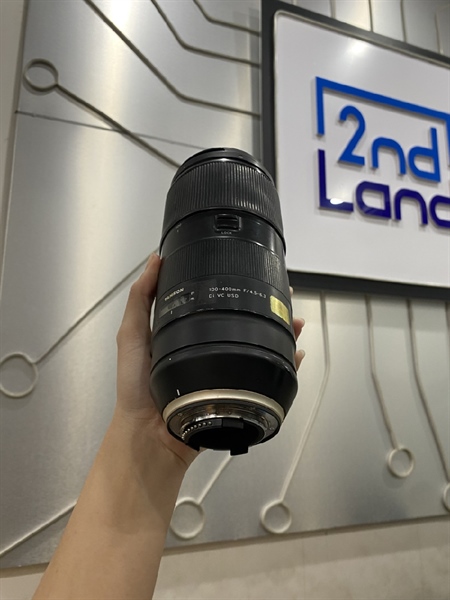 Tamron 100-400mm For Nikon - F/4.5-6.3 Di VC USD - Màu Đen - Ngoại hình 97% - Body 3