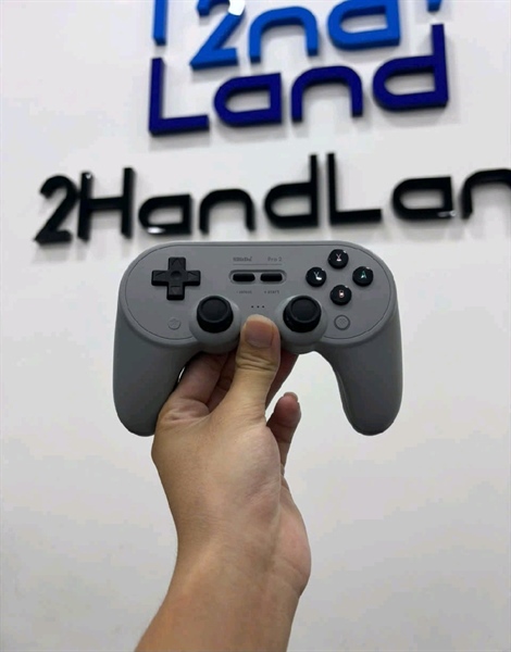 Tay cầm 8Bitdo Pro 2 Bluetooth 80GL (Gray Edition) - Màu xám - Ngoại hình 98% - Box